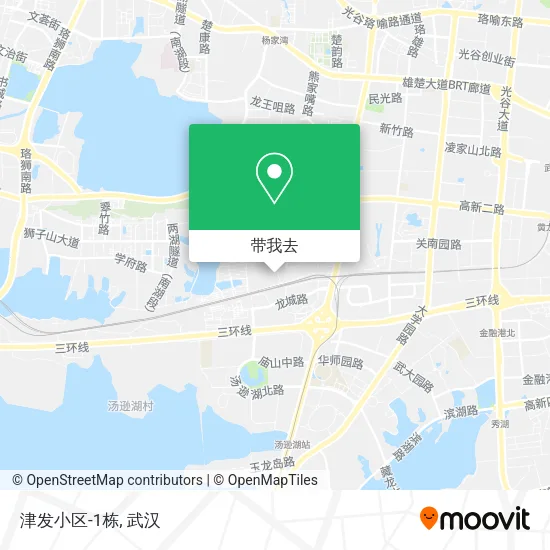津发小区-1栋地图