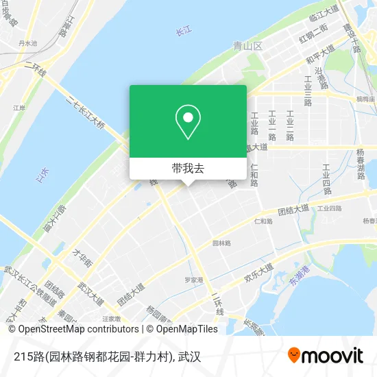 215路(园林路钢都花园-群力村)地图