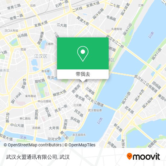 武汉火盟通讯有限公司地图