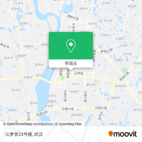 云梦里23号楼地图