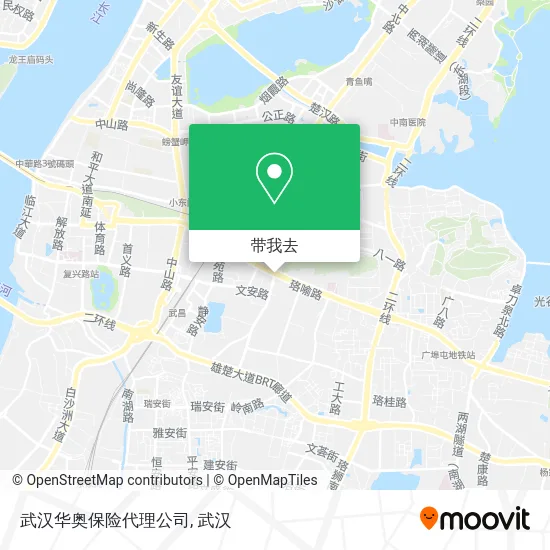 武汉华奥保险代理公司地图