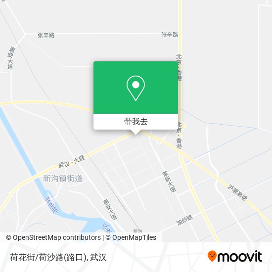 荷花街/荷沙路(路口)地图