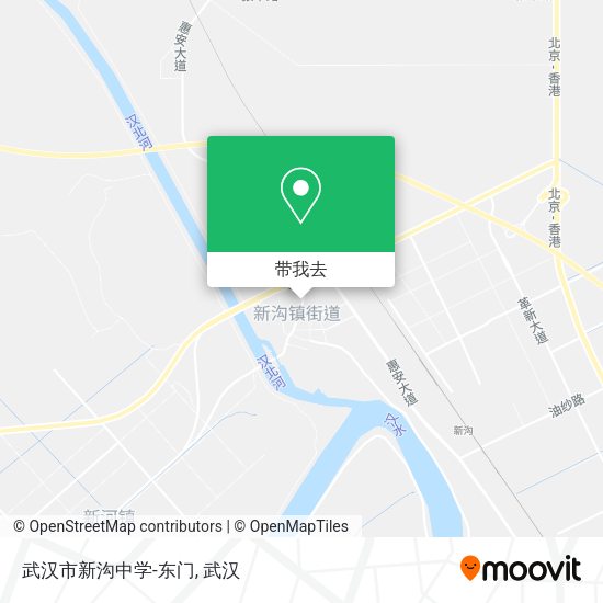 武汉市新沟中学-东门地图