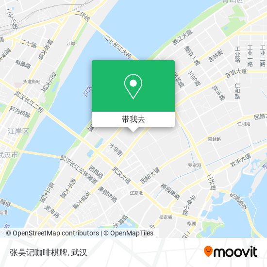 张吴记咖啡棋牌地图