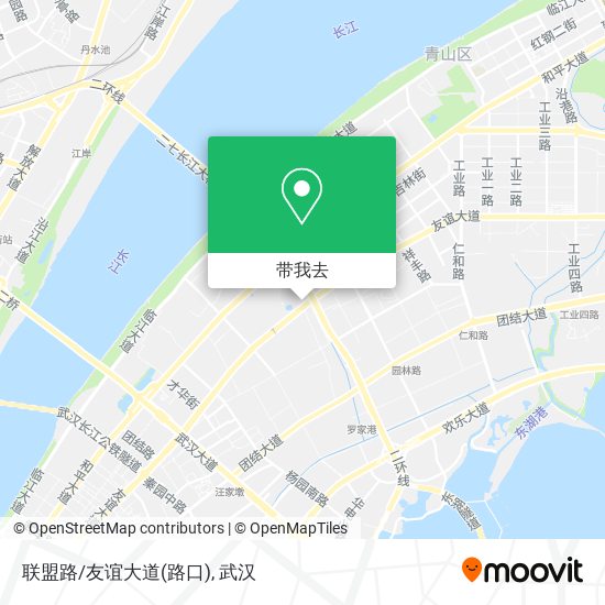 联盟路/友谊大道(路口)地图