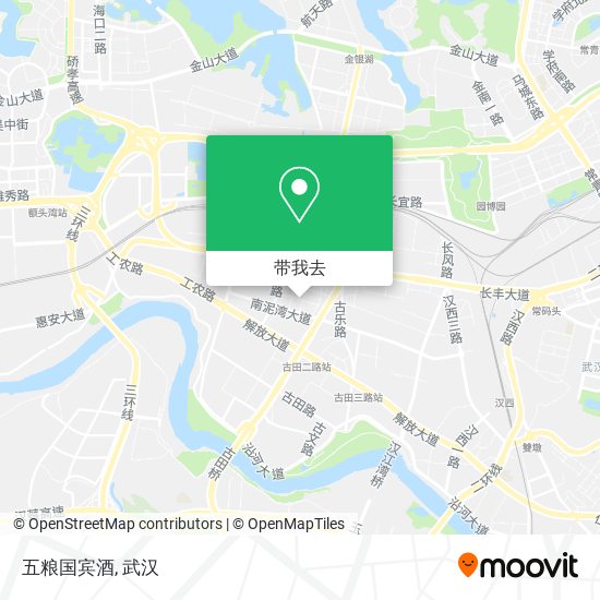五粮国宾酒地图