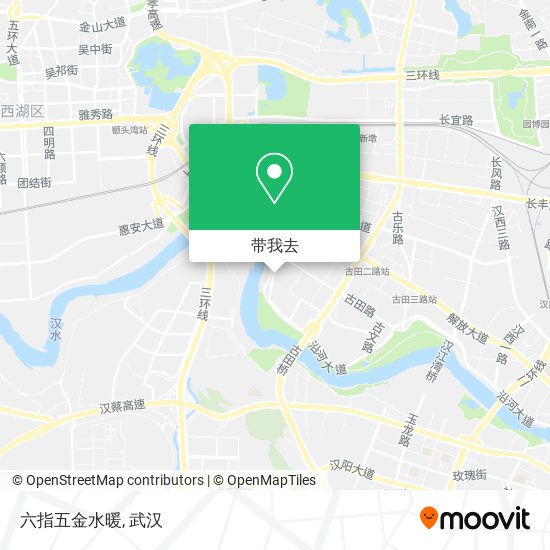 六指五金水暖地图