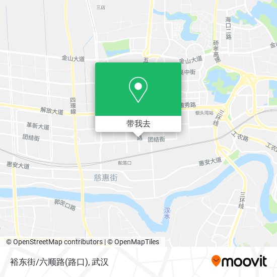 裕东街/六顺路(路口)地图