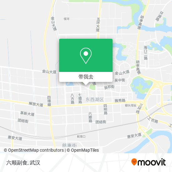 六顺副食地图