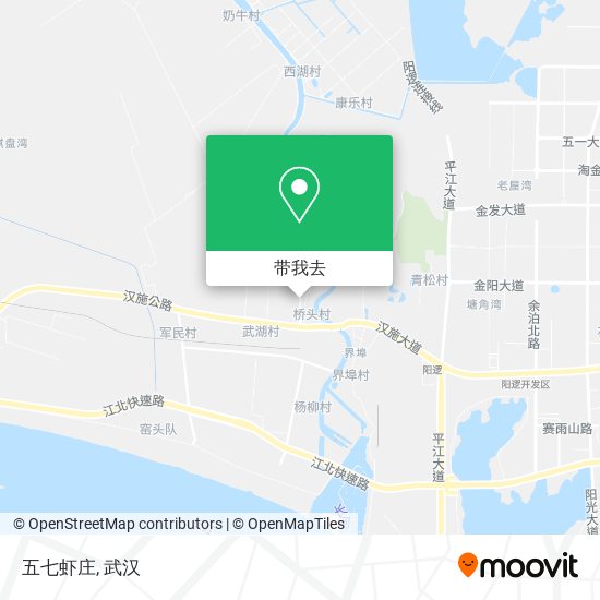 五七虾庄地图