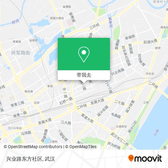 兴业路东方社区地图