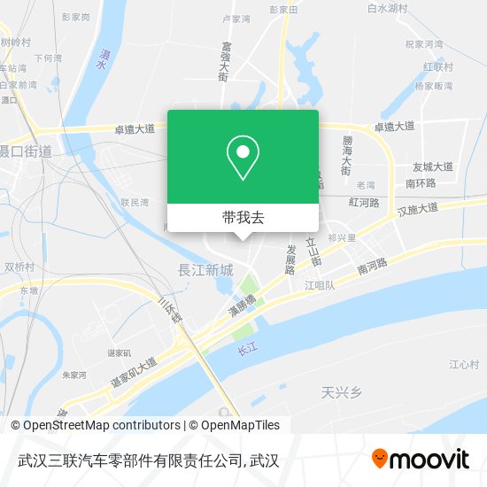 武汉三联汽车零部件有限责任公司地图