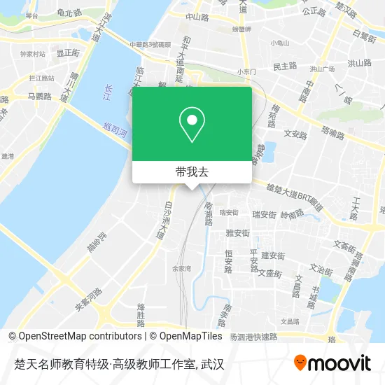 楚天名师教育特级·高级教师工作室地图