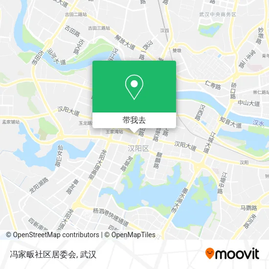 冯家畈社区居委会地图
