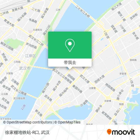 徐家棚地铁站-R口地图