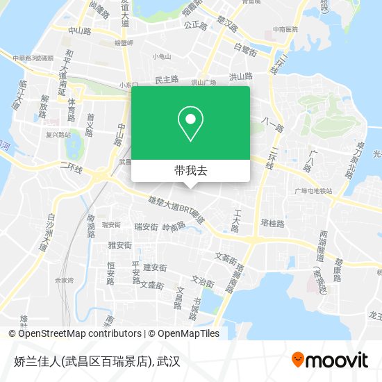 娇兰佳人(武昌区百瑞景店)地图