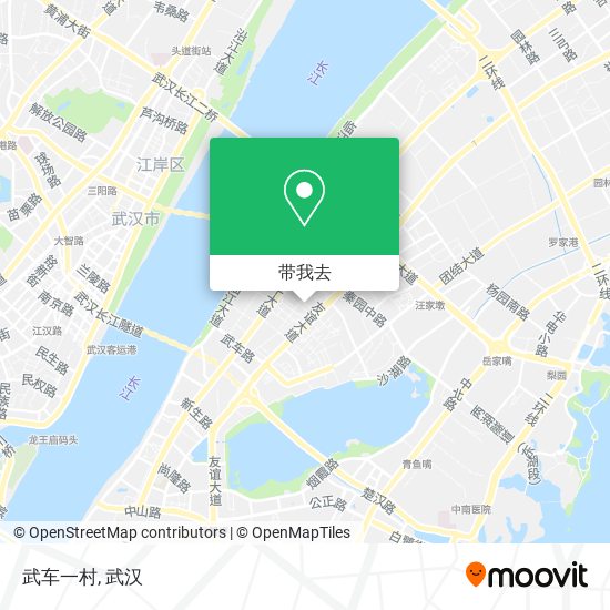 武车一村地图