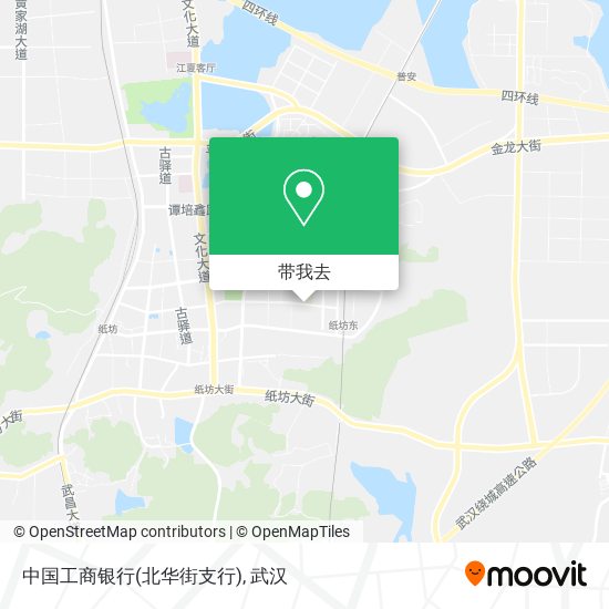 中国工商银行(北华街支行)地图