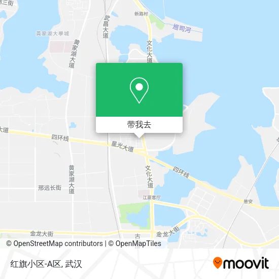 红旗小区-A区地图