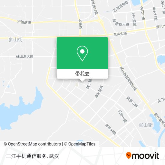 三江手机通信服务地图