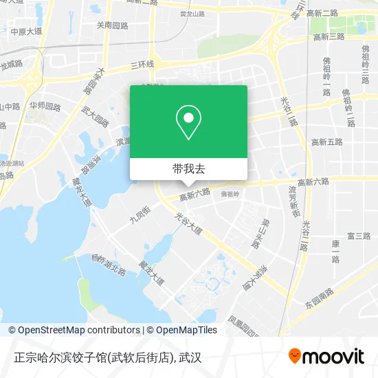 正宗哈尔滨饺子馆(武软后街店)地图