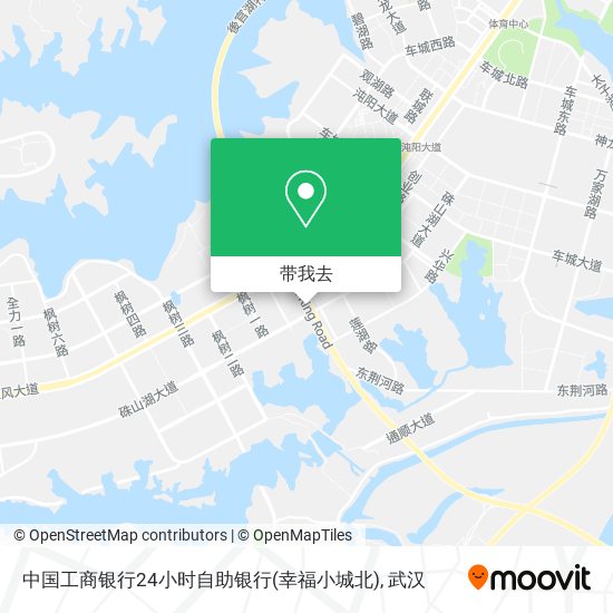 中国工商银行24小时自助银行(幸福小城北)地图