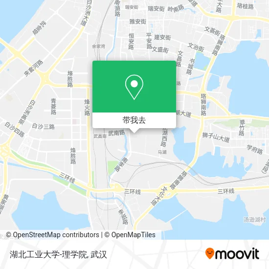 湖北工业大学-理学院地图