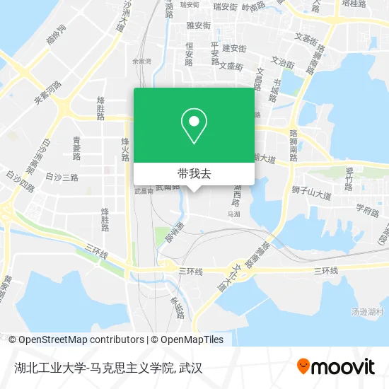 湖北工业大学-马克思主义学院地图