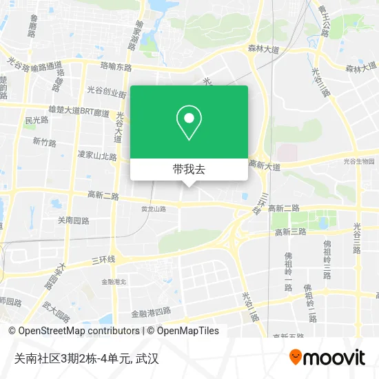 关南社区3期2栋-4单元地图