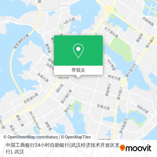 中国工商银行24小时自助银行(武汉经济技术开发区支行)地图