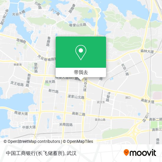 中国工商银行(长飞储蓄所)地图