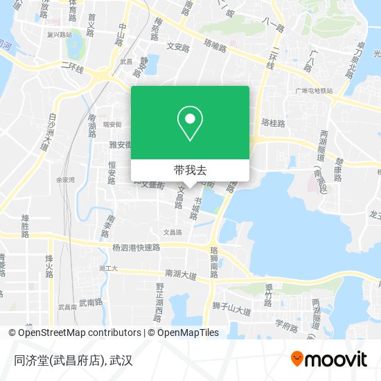 同济堂(武昌府店)地图