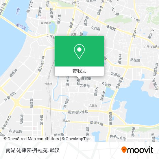 南湖·沁康园-丹桂苑地图