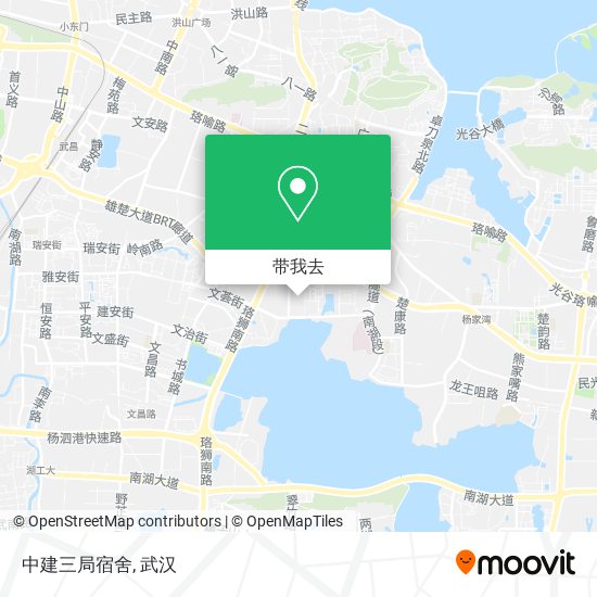 中建三局宿舍地图