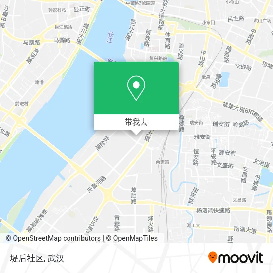 堤后社区地图