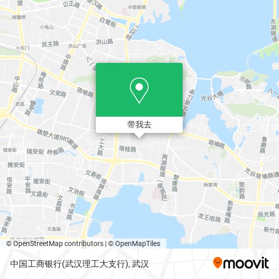 中国工商银行(武汉理工大支行)地图