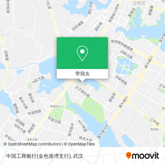 中国工商银行(金色港湾支行)地图