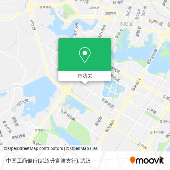 中国工商银行(武汉升官渡支行)地图