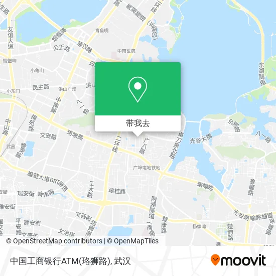 中国工商银行ATM(珞狮路)地图