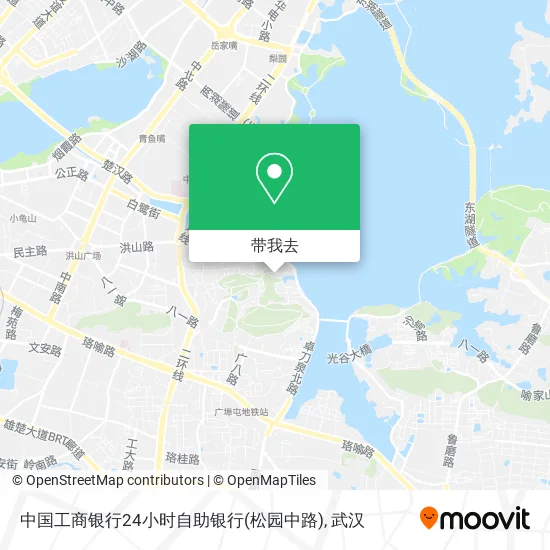 中国工商银行24小时自助银行(松园中路)地图