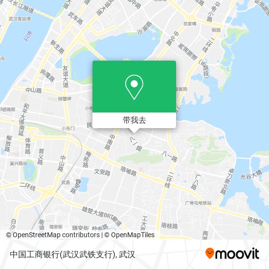 中国工商银行(武汉武铁支行)地图