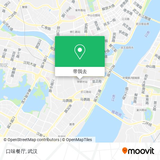 口味餐厅地图