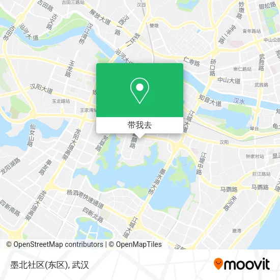 墨北社区(东区)地图