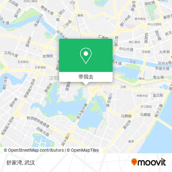 舒家湾地图