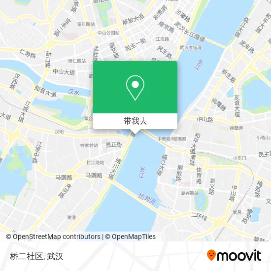 桥二社区地图