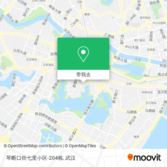 琴断口街七里小区-204栋地图