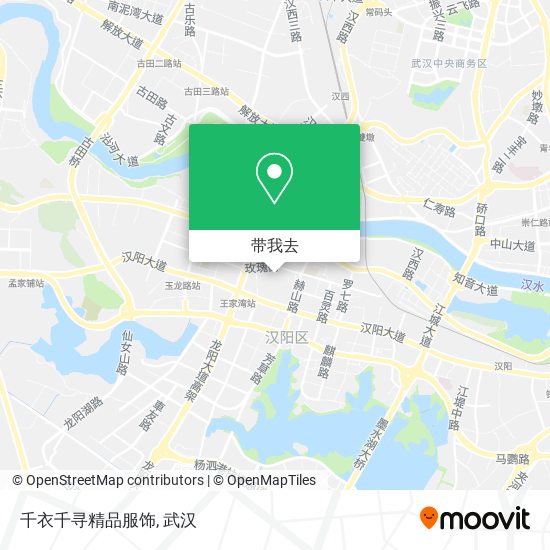 千衣千寻精品服饰地图