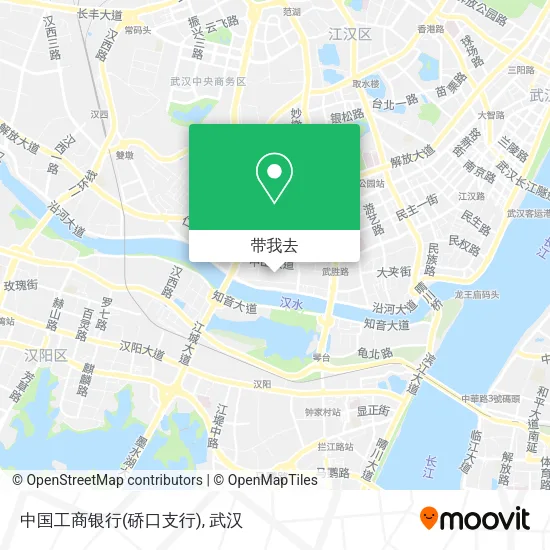 中国工商银行(硚口支行)地图