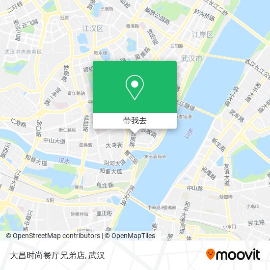 大昌时尚餐厅兄弟店地图