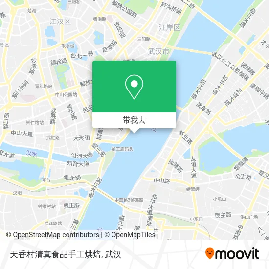 天香村清真食品手工烘焙地图